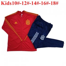 Espagne 2020/2021 Enfant Ensemble Vestes d'entrainement M001